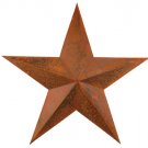 Rusty 24" Barn Star - CWGJHE1574