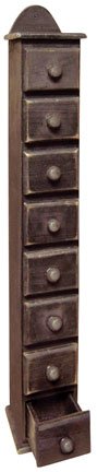 Tall Primitive Spice Box - CWG67776