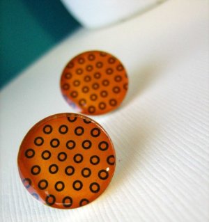 Sweet as Candy Corn Post Earrings - UEsw