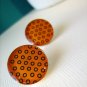Sweet as Candy Corn Post Earrings - UEsw