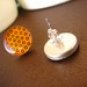 Sweet as Candy Corn Post Earrings - UEsw