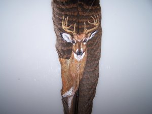 Original Hand Painted Feathers - OWf1