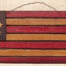 Slat Board  Flag Plaque - 17 x 8 Inch - CWGJHE5615
