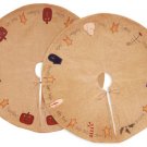 Christmas & Halloween Tree Skirt - CWGRTS163