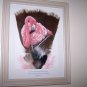 Flamingo Framed Feather Art - OWfl
