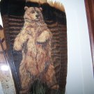 Standing Bear Framed Feather Art - OWsb