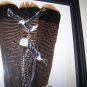 Bald Eagles in Flight Framed Feather Art - OWea