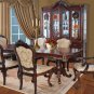 7 Pc High End Cherry Dining Room Table and Chairs Set ZBMYD011