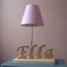 Handmade Wooden 4-Letter Name or Word Lamp - Nursery, Bedroom, Office or Business Window Lamp