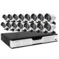 16CH H.264 DVR 1TB HDD & 16 Sony CCD 420TVL 65ft IR Outdoor Cameras