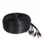 130ft AWG22 Premade Siamese CCTV Video + Power Cable