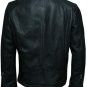 Men&acirc;��s Black Sheep Leather Biker Jacket BKM-285110