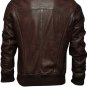 Men Brown Leather Jacket
