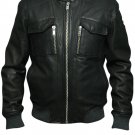 Men bomber leather Jackets