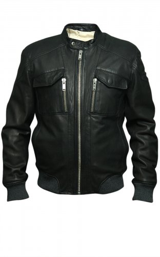 Men bomber leather Jackets