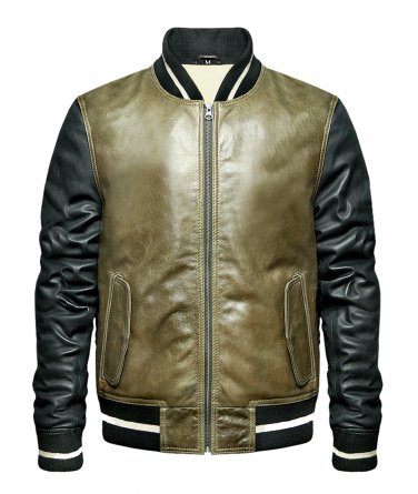 Branded leather jackets