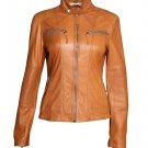 Women biker leather jackets (BKW-285221)