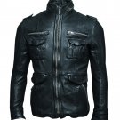 Black leather jackets
