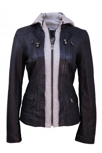 Ladies leather jackets (BKW-285234)