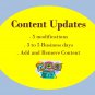 Content Update