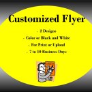 Customized Flyer