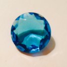 Vintage Faceted Blue Color Glass Stone 20mm DIY Jewellery Designs
