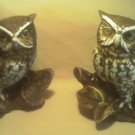 Vintage Home Interiors HOMCO Porcelain Owl figurines
