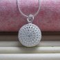 Silver Filigree Pendant and Necklace
