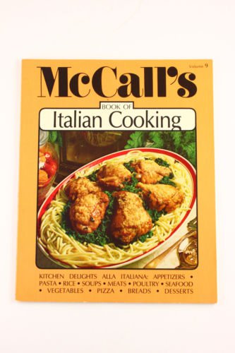 Vintage McCall's Cook Book, Italian Cooking, Volume 9.