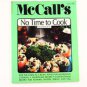 Vintage McCall's Cook Book, No Time To Cook, Volume 12