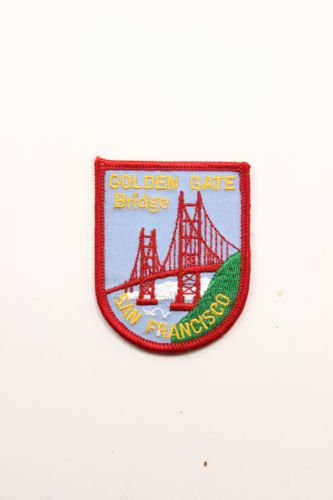 Woven Patch, Golden Gate Bridge, San Francisco