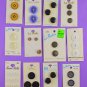 Lot of Classic Buttons, Unused and Still on the Cards!
