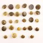Classic metallic buttons with Embalms.
