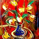 EXPRESSIONIST painting Abstract Modern Art  Contemporary Canvas bYUTEERTHEJTYJ