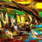 BY MARK KAZAV LARGE CANVAS ART COMES STRETCHED WERGTYUK