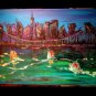 M.KAZAV LANDSCAPE  UNIQUE LARGE ORIGINAL OIL  PAINTING MODERN ABSTRACT WERG54G