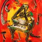 IMPRESSIONIST UNIQUE LARGE ORIGINAL OIL PAINTING MODERN ABSTRACT ERTHERH