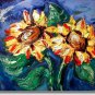 CANADIAN IMPRESSIONIST UNIQUE LARGE ORIGINAL OIL PAINTING MODERN ABSTRACT E456U