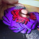 100% Natural Feather handmade Feather Earring