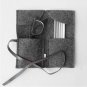 Wool Felt Roll Pouch, pencil case, large capacity