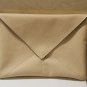 Sole leather embossing granular texture envelope bag