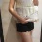 Crazy horse leather metal decorative wrap angle, hand bag, envelope