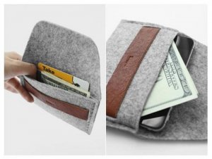 Vintage Wool package, mobile phone bags, and wallets, double design
