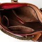 Real Leather Handmade Color Block Shoulder Bag/Sling Bag