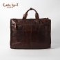 Handmade Real Leather Fashion Blocks Hand Bag Big Volume-Cobbler Legend