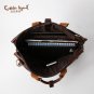 Handmade Real Leather Fashion Blocks Hand Bag Big Volume-Cobbler Legend