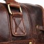 Real Cow Leather Cobbler Legend Block Splicing Shoulder Bag