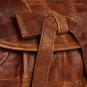 Real Cow Leather Cobbler Legend Block Splicing Shoulder Bag