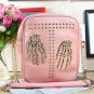 fashion rivet hand bone shoulder bag four colors on sale