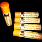Organic Kids Monkey Farts flavored vegan lip balm handmade by Organic Babes